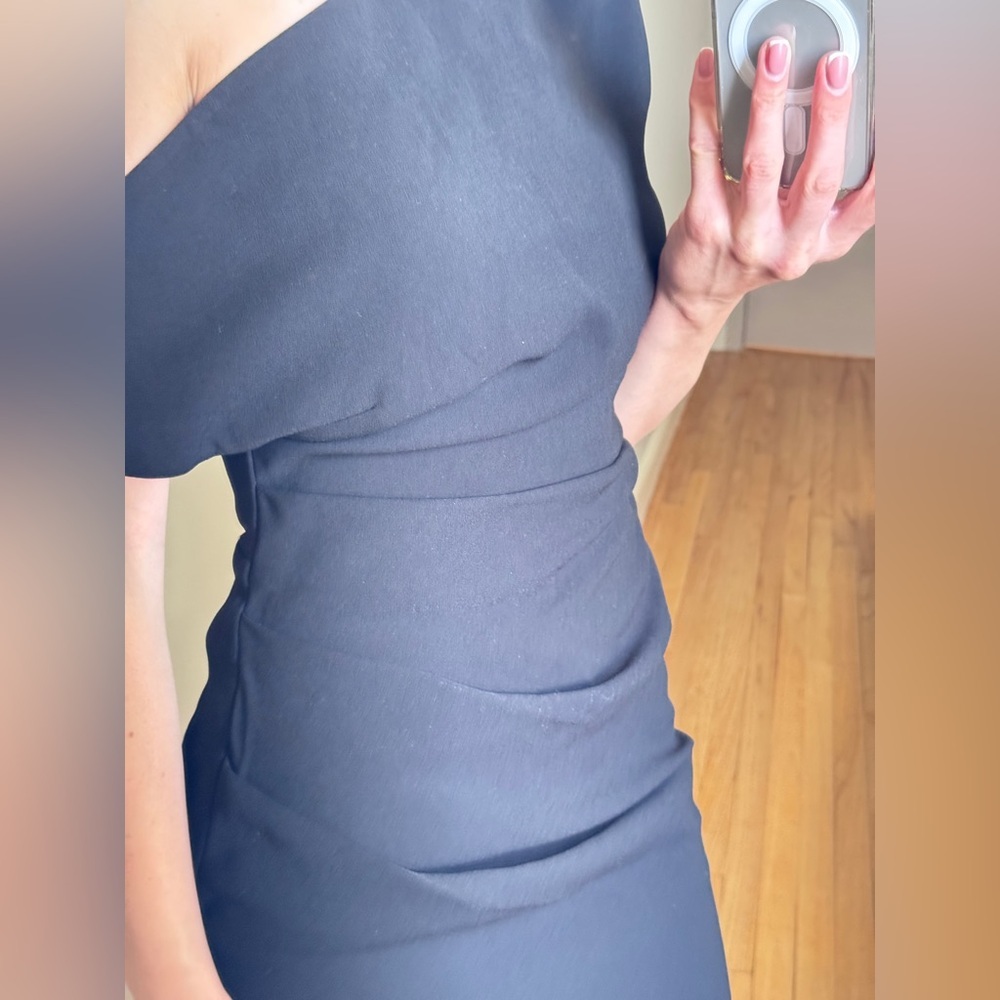 BARDOT Back Asymmetrical Mini Dress In Size 4 - Picture 3 of 12